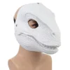 Iøjnefaldende dinosaurmaske, Dino-maske med bevægelig kæbe, Latex-hovedbeklædning med åbning og bevægelig kæbe, Cosplay-festfødselsdag Halloween Jul | Fyndiq