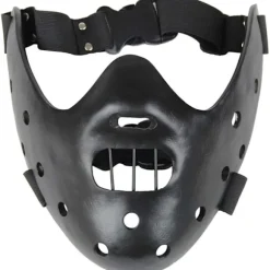 Infinity Gauntlet Hannibal Lecter Maske The Silence of The Lambs Resin Horrible Killer Film Maske Black