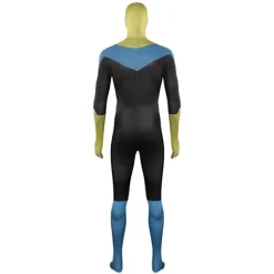 Invincible Mark Grayson Cosplay Kostume Jumpsuit Halloween Bodysuit+Paryk Komplet Sæt Kun Paryk, CJY Only Wig en-US
