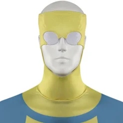 Invincible Mark Grayson Cosplay Kostume Jumpsuit Halloween Bodysuit+Paryk Komplet Sæt Kun Paryk, CJY Only Wig en-US
