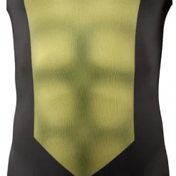 Invincible Mark Grayson Cosplay Kostume Jumpsuit Halloween Bodysuit+Paryk Komplet Sæt Kun Paryk, CJY Only Wig en-US
