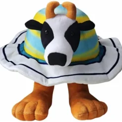 Italiensk hjernevrider plys, 25 cm Glorbo Fruttodrillo plys pude til videospilsfans Glorbo Fruttodrillo
