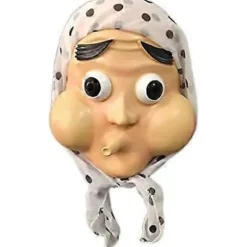 Japansk Anime Cosplay Hotaru Haganezuka Latex Maske Traditionel Japansk Hyottoko Maske Halloween Kostume Tilbehør