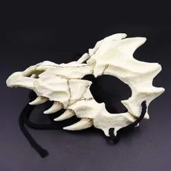 Japansk Halv Maske - Tiger Maske, Yasha Drage Gud Tengu Sort Skildpadde, Resin Kraniet Horror Ninja Maske Kostume Rekvisitter (Drage Gud)