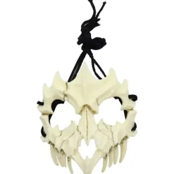 Japansk Halvmaske - Tigermaske, Ye Yaksha Dragegud Tengu Sort Skildpadde, Harpikskranium Gysende Horror Ninja Maske Kostume Rekvisitter (Dragegud)