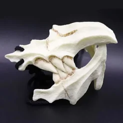 Japansk Halvmaske - Tigermaske, Ye Yaksha Dragegud Tengu Sort Skildpadde, Harpikskranium Gysende Horror Ninja Maske Kostume Rekvisitter (Dragegud)