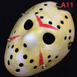 Jason Voorhees Fredag Den 13. Horrorfilm Hockey Maske Skræmmende Halloween Masker