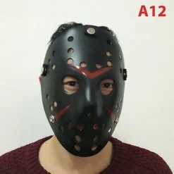Jason Voorhees Fredag Den 13. Horrorfilm Hockey Maske Skræmmende Halloween Masker