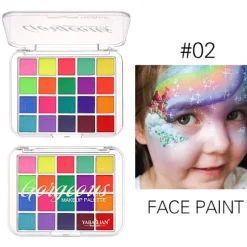 Øjen- og ansigtspalette til nem oprydning af makeup #2