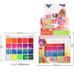 Øjen- og ansigtspalette til nem oprydning af makeup #2