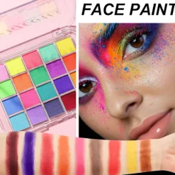 Øjen- og ansigtspalette til nem oprydning af makeup #2