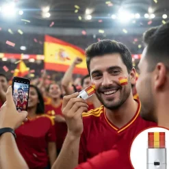 Øjenansigtsmalingstifter, VM 2026 Sportsansigtsmaling til fodboldfansmakeup 2026 VM B