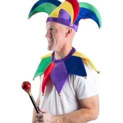 Jesterkostume - Hat - Jester Klovnekostume - Kongens Jester B