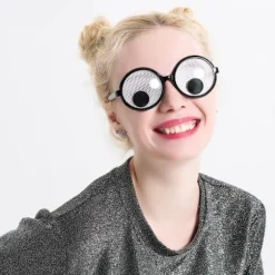 Øjne Briller Sjove Rystende Kostume Øjne Briller Nyhed Shades Sjove Briller Sjove Rekvisitter til Halloween Fest Favor Mænd Børn