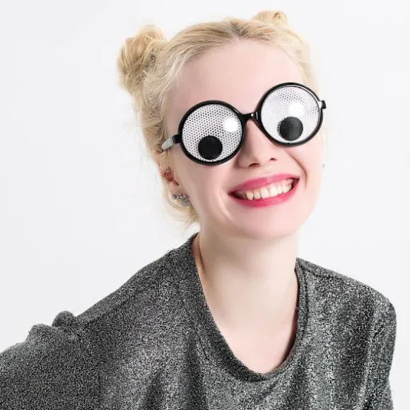 Øjne Briller Sjove Rystende Kostume Øjne Briller Nyhed Shades Sjove Briller Sjove Rekvisitter til Halloween Fest Favor Mænd Børn
