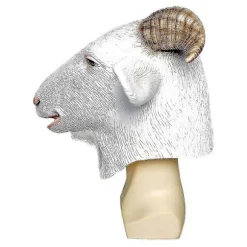 Julegave Sjov Maske Dyr Ged Latex Maske