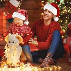 Julehat, Julehat Ferie Unisex Julemandshat Til Festartikler