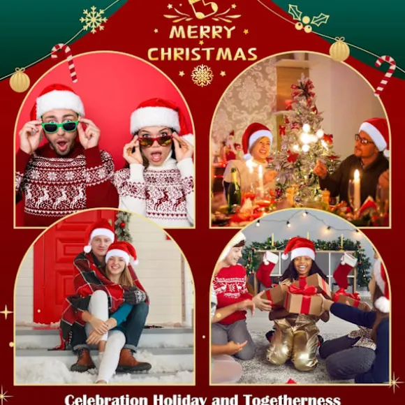 Julehat, Unisex Julehatte Plys Julehat (grøn)