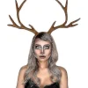 Julehjorte Gevir Hårbøjle Justerbar Rensdyr Gevir Elg Cosplay (D)