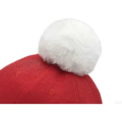 Julemands Baseball Kasket! Sjov Julehat Justerbar Julemandskostume til Voksne Børn Mænd Kvinder KFC Catering Kok