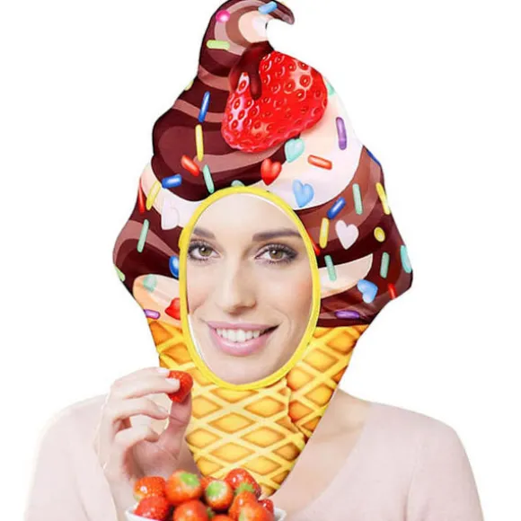 Juletræ Plys Hat Tegneserie 3d Udstoppede Legetøj Øreklap Hue Cosplay Foto Rekvisitter 2