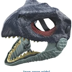 Jurassic World Juggernaut Therizinosaurus Dinosaurmaske med Mund, Kostume og Cosplay Gave
