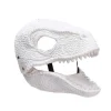 Jurassic World Velociraptor Blå Dinosaur Dino Flytbar Maske Camp Krita Latex Ny Hvid
