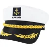 Justerbar sømandshat til voksne, kaptajnhat, cosplay, sømandsskib, bådkaptajnhat til sømand, flåde, marineadmiral