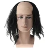 Kal paryk Halloween Parykker Skaldet Hoved Maskerade Kostumefest Sjov Cosplay Prop Sort