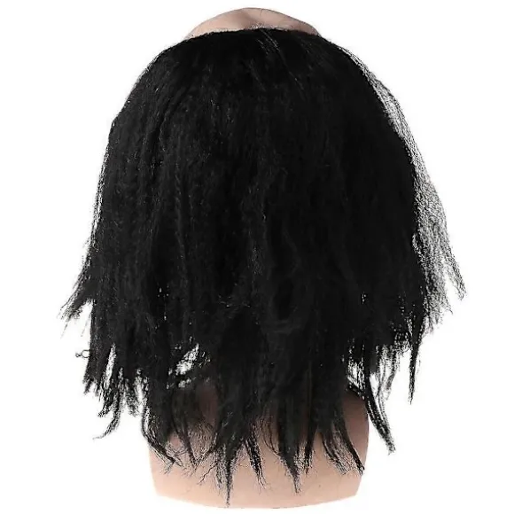 Kal paryk Halloween Parykker Skaldet Hoved Maskerade Kostumefest Sjov Cosplay Prop Sort