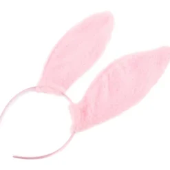 Kaninøre-pandebånd Cosplay Kaninøre-pandebånd Kaninøre-hårbøjler Kostume-hårbånd Cosplay Hårpynt Kaninøre-hårbånd Kostume-hårtilbehør Pink Pink