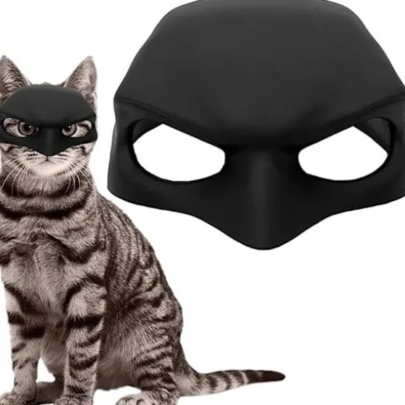 Katte Maske Cosplay, Katte Cosplay Hat, Katte Maske til Halloween Cosplay, Sjove Katte Kostume Tilbehør (Stor)