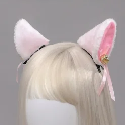 Katteøre Hårbøjle Cosplay Piger Plys Pelset Katteøre Cosplay Kostume Party Hårbøjle til Kvinder Piger Børn-Perfekt color 1