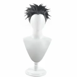 Kimetsu No Yaiba Stone Pillar Gyomei Himejima Cosplay Paryk Syntetisk