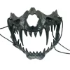 [KK] Halloweenmaske Maskerade Rollespil Varulvemaske Halvansigt Dødningehoved Skræksmaske