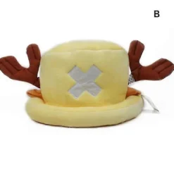 [KK] Vinterhue med varm plys, sød tegneserie Tony Chopper-kompatibel, passer til kvinder, julegaver_SSDLV B