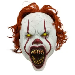 Klovn Back to Soul 2 pennywise Maske LED Lys Paryk Hovedbeklædning Horror