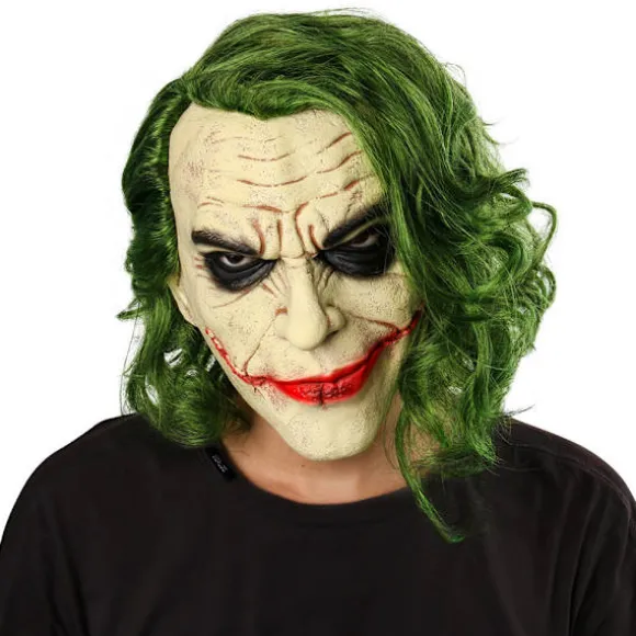 Klovnemaske Hovedbeklædning COS Halloween Maske Horror Dekoration