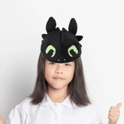 Kostume Beanie Hat Blød Hat Hyggelig Klæd-Ud Tandløs Tegneserie Legetøj Hovedbeklædning Til Maskerade Halloween Sceneoptræden Karneval