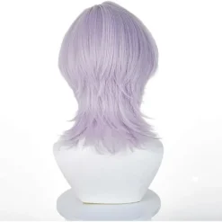 Kostume Parykker Cosplay til Børn, Rumi Mira Zoey Kostume Parykker Lilla Fletninger Paryk Halloween Cosplay Rekvisitter, Anime Cosplay Paryk H