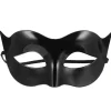 Kostumer Mænd Sort Venetiansk Maskerade Maske Tøj Mænd Sort Halvmaske Maskerade Herre Maskerade Maske Sort