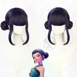 K-pop Mira Rumi Zoey Paryk Dæmonjægere Scene Cosplay Paryk Gruppe Idol Hår [DB] C