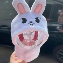 Kpop Stray Kids Light Stick Cover Skzoo Concert Light Stick Doll Tilbehør Kappe Hat Lampeskærm Fansamling Gave[D]_xx B B