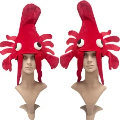 Krebsekrabbehat festhat sjov kreativ halloween cosplay_yux