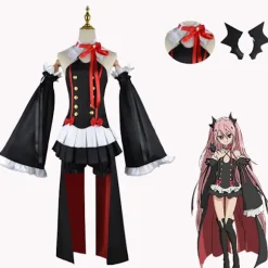Krul Tepes Cosplay Kostume fra Anime 