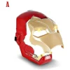 Kryc Marvel Avengers 4 Iron Man Captain America Maske Lys Lyd Åben Ansigt Hjelm Maske Til Børn Halloweenc A Thsidne