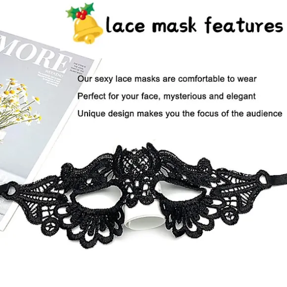 Kvinde Blonder Venetiansk Maskerade Bal Blonder Maske Sexet Venetiansk Maskerade Karneval Fest Bal Ansigtsmaske