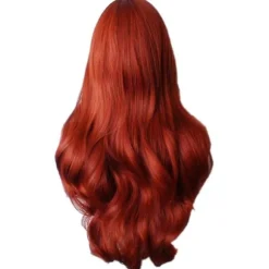 Kvinder Cosplay Jessica Rabbit Lang Bølget Krøllet Paryk