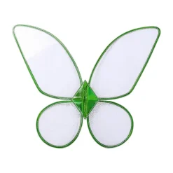 Kvindes Elver Tinker Bell Kostume Kjole Grøn Alver Cosplay Kjole med Grønne Vinger Mørkegrøn Dark green M