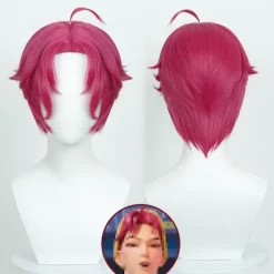 KZQ-Demon K-pop Hunter Kostume Rumi Paryk Mira Zoe Realistisk Anime Cosplay Paryk til Cosplay Konvention Lilla Rumi voksen【Paryk】 old man【Wig】 Abby (scalp) | Fyndiq